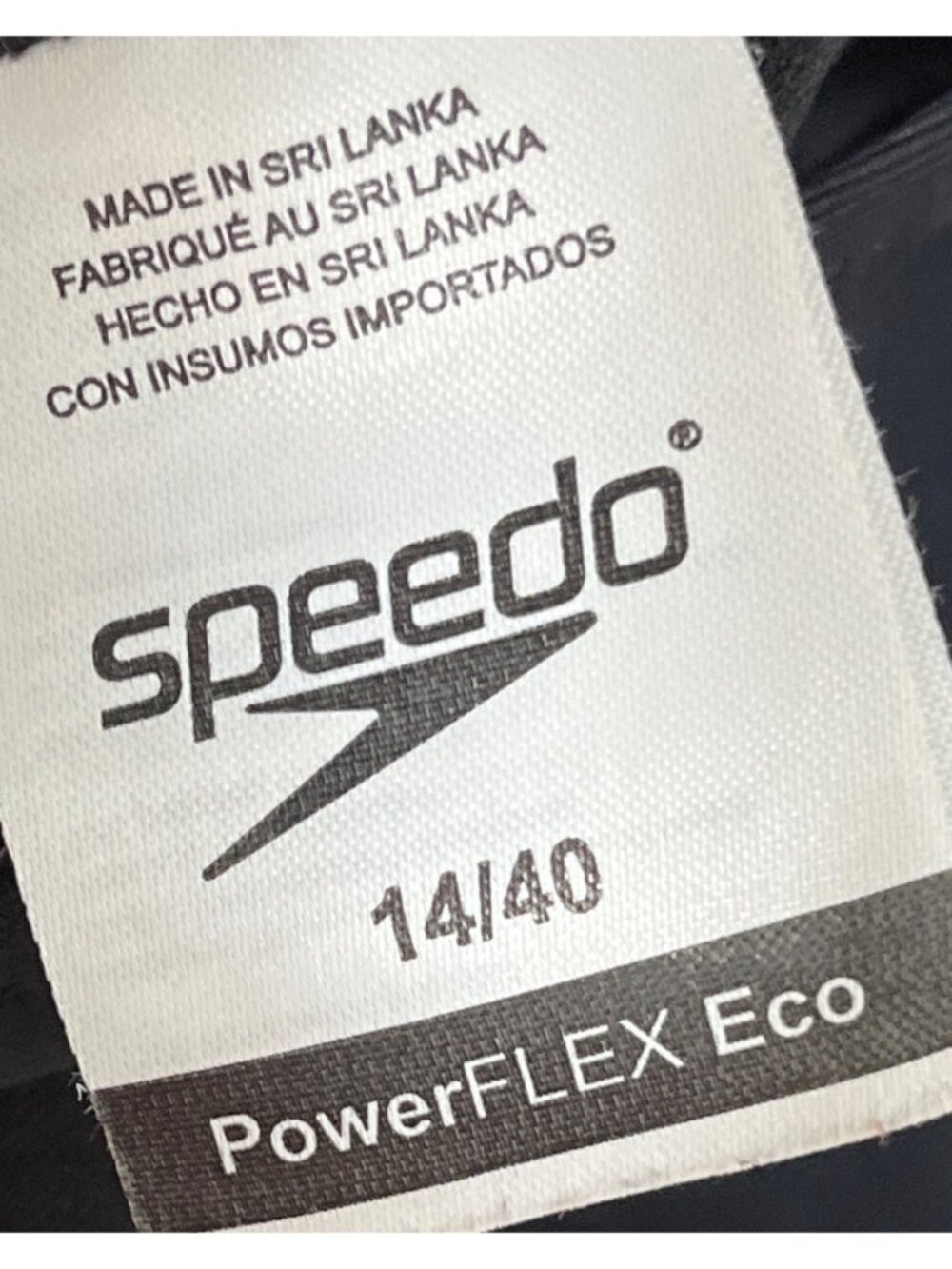 Speedo PowerFlex Eco 1 Pc Swimsuit Pro Competitive Performance 819002 Wom 14/40 - Picture 2 of 11